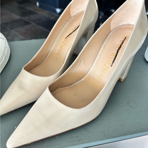 Stuart Weitzman 75mm Block Pump size 9.5B - Picture 10 of 11